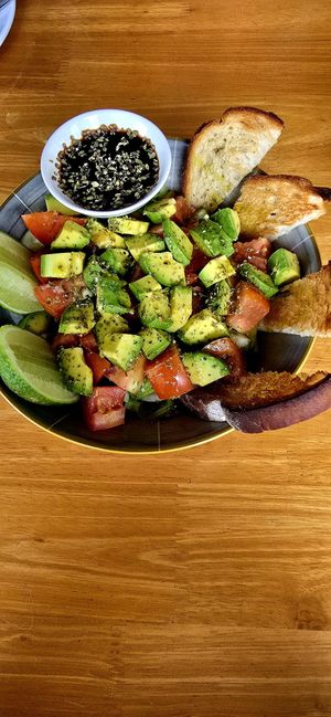 Avocado salad at Sunny Turkish Fast Food in Koh Rong
