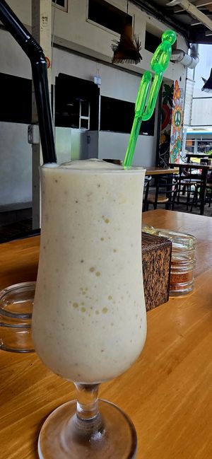 Banana juice at Sunny Turkish Fast Food in Koh Rong