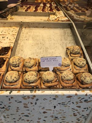 Cookie Dough roll 😋  at Cinnamood in Stuttgart