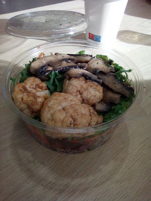 Quinoa bowl at ATH - Taf Handcrafted Coffee in Athens