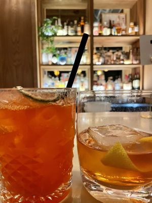 Vickie Baby and an old fashioned   at JUNE in Beaverton