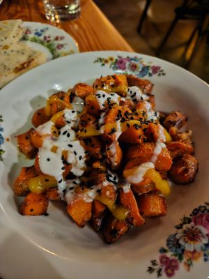 Roasted carrots at JUNE in Beaverton