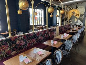 The interior of the bar  at JUNE in Beaverton