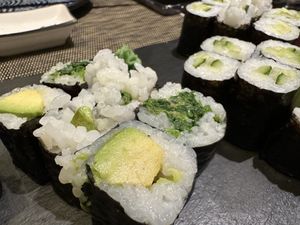 vegan makis  at Shizu Japanisches Restaurant in Bad Neustadt An Der Saale