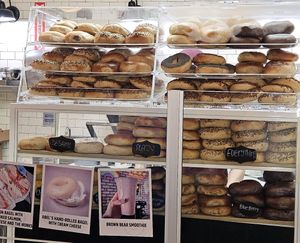 Lots of 🥯 bagels. at Abel's Bagels in Las Vegas