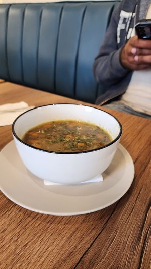 Lentil soup at El Nacional  in Panama City