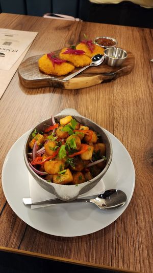 Ceviche de yuca #Veganuary at El Nacional  in Panama City