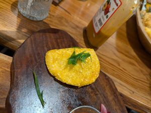 Vegan empanada at El Nacional  in Panama City