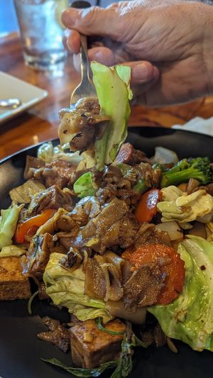 Stir fry yumminess at Boun Thai Kitchen in Las Vegas