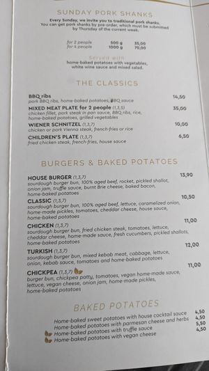 Menu at Gostilna Zlati Grič in Slovenske Konjice