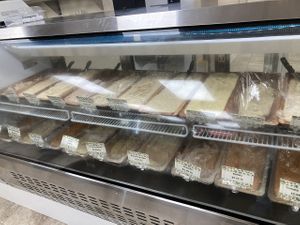 All the different hummus flavors  at YUMMUS in Solon