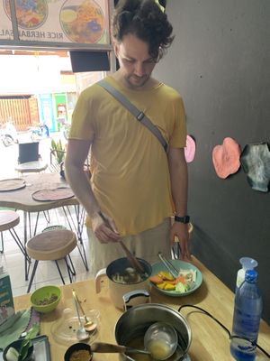 Fun and interactive cooking class, learning how to prepare Thai food!  at Hotpot Panda in Chiang Mai