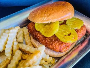 Fried Ch'kn Sandwich at Planted Foods Express in Ofallon