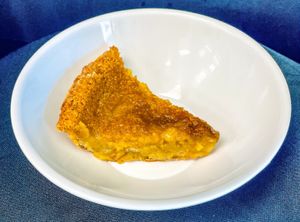 Souther Bliss(vegan buttermilk pie) at Planted Foods Express in Ofallon