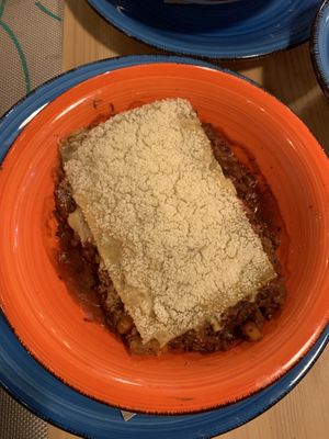 Lasagna   at Green Planet Dinner   in Gran Canaria