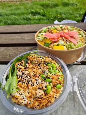 Lunch - take away at Oké Poké  in Oudenaarde
