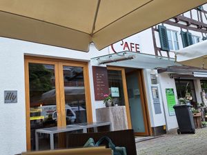 Außenfassade at S'Cafe in Bad Buchau