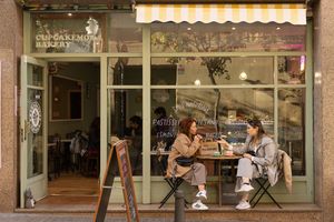  at Cupcakemoka bakery in Barcelona