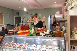  at Cupcakemoka bakery in Barcelona