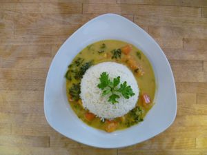 Our daily dishes ... prepared with love by our cook at Biomarkt Biodelikat in Bad Toelz