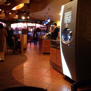 The ambiance at Noodles & Company in Alexandria