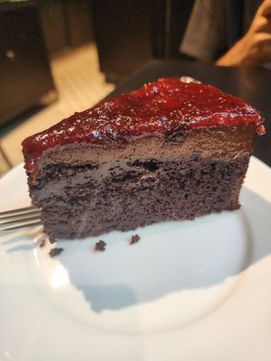 Torta de chocolate at DarkCoffee - Tijuca in Rio De Janeiro