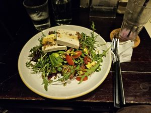 Warm quinoa salad at PlantLab in Hoi An