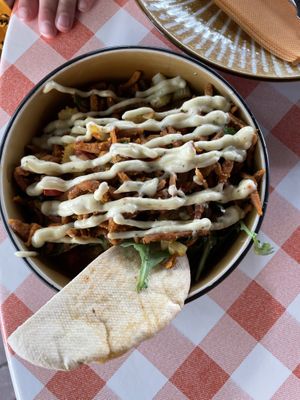 vegan Shoarma  at Zus en Zo in Bocholt