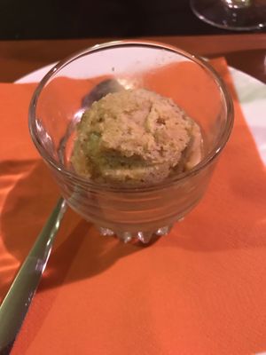 Vegan ijs (caramel amandel pecan) at Zus en Zo in Bocholt