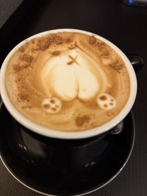   at Corgi's Cafe in Sofia