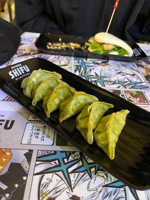 Gyozas at Ramen Shifu in Tenerife