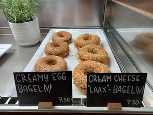 bagels at La Vida  in Buchs