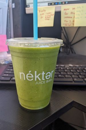 Tropical cooler smoothie at Nekter Juice Bar in Reno