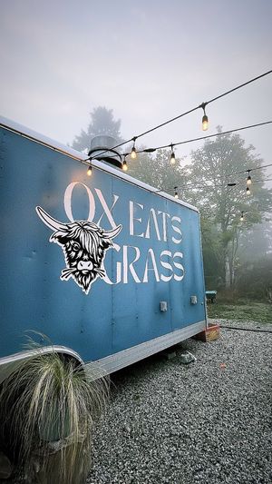   at Ox Eats Grass in Salt Spring Island