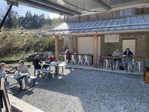   at Ox Eats Grass in Salt Spring Island