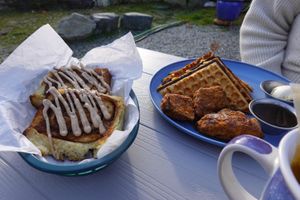   at Ox Eats Grass in Salt Spring Island