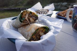   at Ox Eats Grass in Salt Spring Island