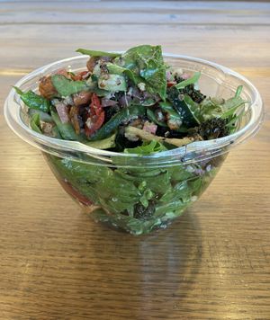"Create Your Own" bowl with quinoa, spinach, roasted broccoli, roasted sweet potatoes & more. Plant-based proteins such as tofu are not available. Upcharge for avocado. at Piada Italian Street Food in Eagan