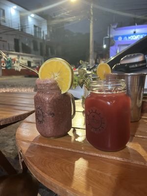 Ashwaganda juice & berry kombucha   at Elixir Spot - Centro - temporarily closed in Puerto Vallarta