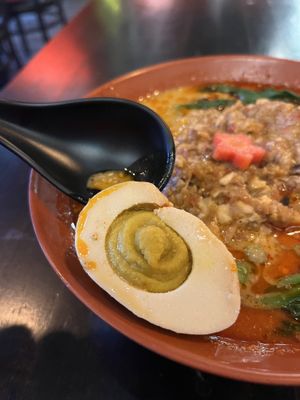 Vegan egg  at Mystic Ramen in Hamilton