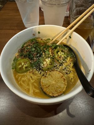 Thai Fighter Ramen  at Slurp Society Ramen Shop in Mobile
