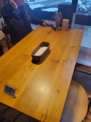 Table at Tempu Terrace in Wakayama