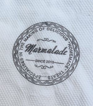 Napkin at Marmalade in Amman