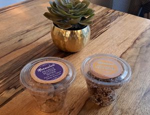 Energy balls (w/honey) at Marmalade in Amman