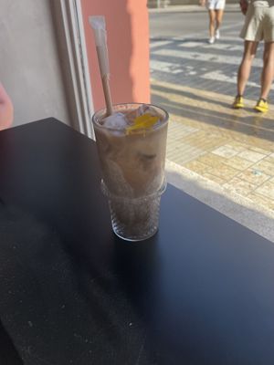 Iced chai latte with soy milk   at Brunchit - Alcazabilla in Malaga