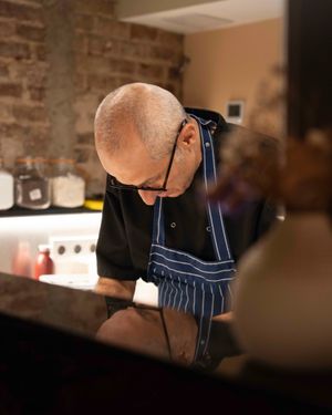 Chef Pasquale at Faire Tapas & Wine in Barcelona