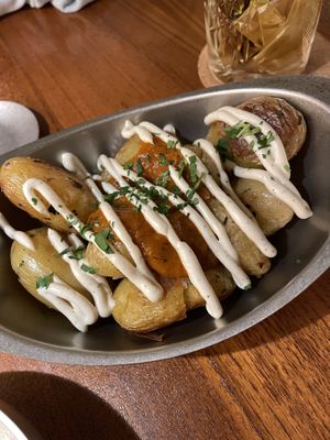 patatas bravas   at Faire Tapas & Wine in Barcelona
