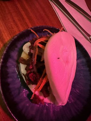 Bao  at Faire Tapas & Wine in Barcelona