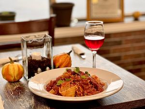 Vegan Bolognese  at Morningstar Cafe in Toms River