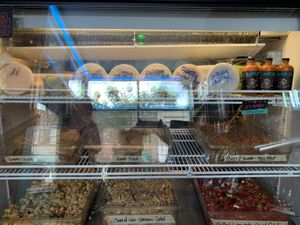 Lots of fresh made deli items  at Black Market Meats in Lakewood